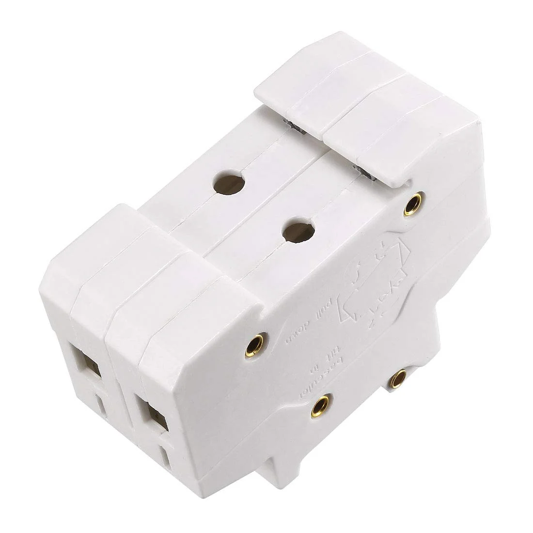 جا فیوزی ریلی DIN دو پل uxcell مدل RT18-32 با ابعاد 10x38 میلیمتر به همراه چراغ نشانگر - سفید جا فیوزی ریلی DIN دو پل uxcell مدل RT18-32 با ابعاد 10x38 میلیمتر به همراه چراغ نشانگر - سفید
