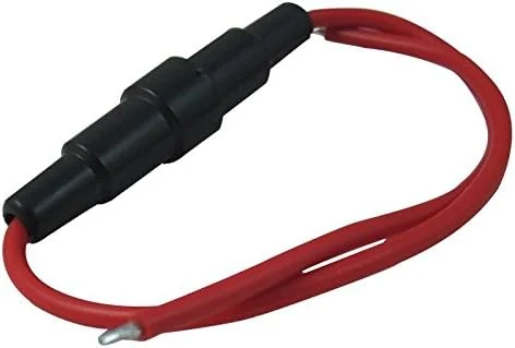 DIGITEN نگهدارنده فیوز 5x20mm GDC نوع پیچی درون خطی با سیم 16 AWG (بسته 10 عددی) DIGITEN نگهدارنده فیوز 5x20mm GDC نوع پیچی درون خطی با سیم 16 AWG (بسته 10 عددی)