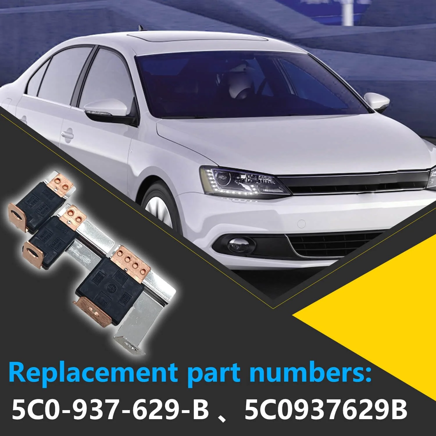 فیوز اصلی چند منظوره 250 آمپر 5C0-937-629-B، سازگار با Jetta GLI 2012-2018 Hybrid 2013-2016 Passat 2012-2022، جایگزین برای 5C0937629B 5C0-937-629-B فیوز اصلی چند منظوره 250 آمپر 5C0-937-629-B، سازگار با Jetta GLI 2012-2018 Hybrid 2013-2016 Passat 2012-2022، جایگزین برای 5C0937629B 5C0-937-629-B