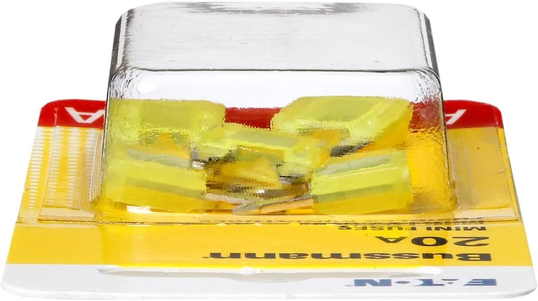 فیوز مینیاتوری 20 آمپر Bussmann مدل BP/ATM-20-RP 0408.1332 BP/ATM-20 با عملکرد سریع فیوز مینیاتوری 20 آمپر Bussmann مدل BP/ATM-20-RP 0408.1332 BP/ATM-20 با عملکرد سریع