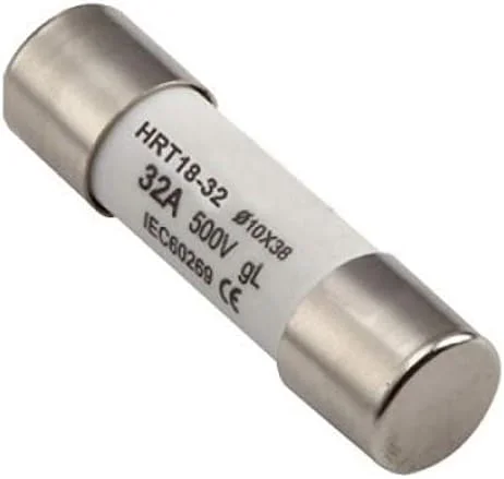 فیوز هیمل HRT18 10 * 38 32A(R015) (8A) HIMEL 8A 10X38 HRC (برای 10 عدد)