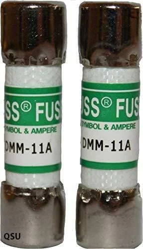 فیوز مولتی متر دیجیتال سریع سوز QSU DMM-11A، 10 آمپر 1000 ولت، 803293 (بسته 2 عددی)