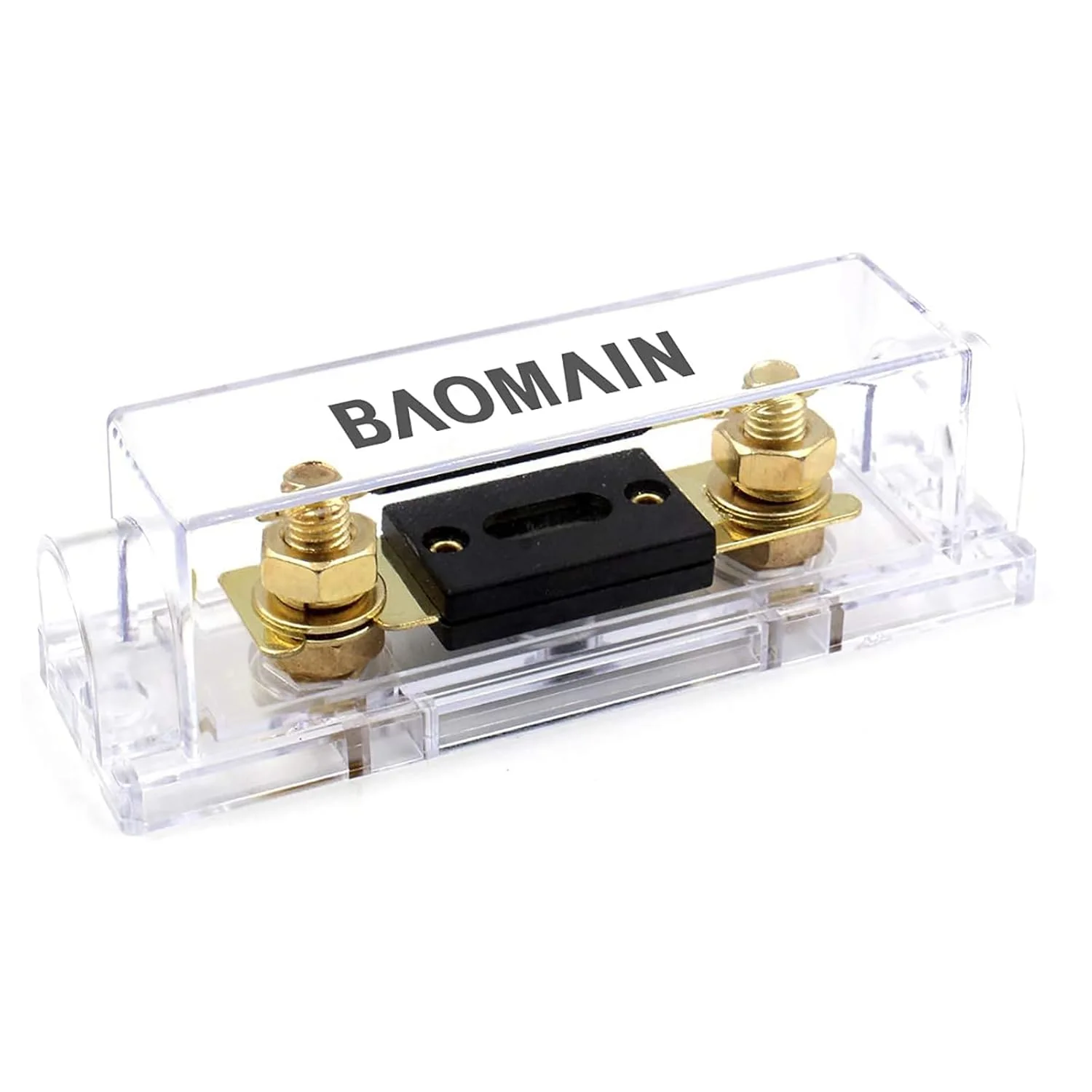 Baomain ANL-250A فیوز ANL محافظ الکتریکی 250 آمپر با نگهدارنده فیوز، 1 عدد