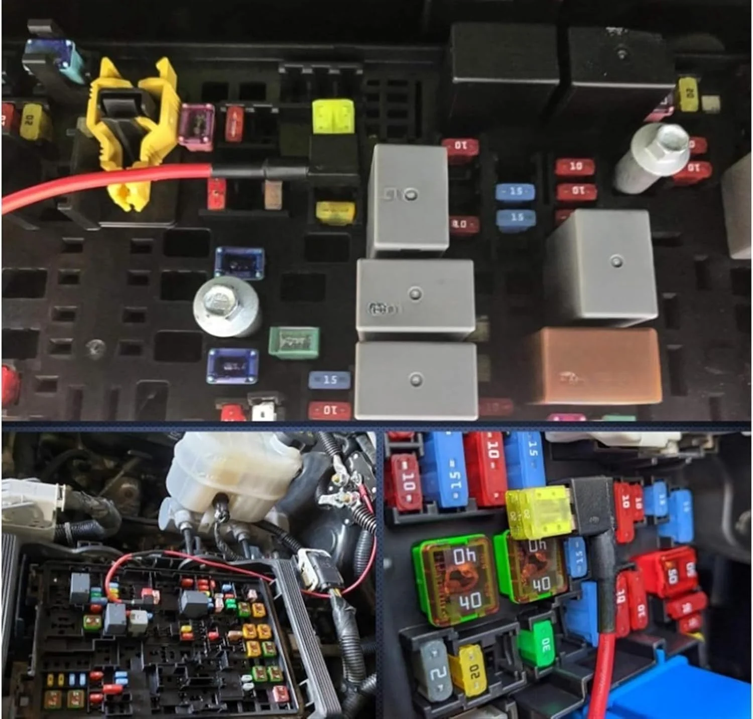 THE WHITE SHOP بسته 10 عددی فیوز مینیاتوری کم ارتفاع 16 AWG، انشعاب فیوز خودرو 12 ولت طول 6 اینچ، برای روشنایی خودروهای سنگین دریایی مدارهای الکتریکی (سایز: A) THE WHITE SHOP بسته 10 عددی فیوز مینیاتوری کم ارتفاع 16 AWG، انشعاب فیوز خودرو 12 ولت طول 6 اینچ، برای روشنایی خودروهای سنگین دریایی مدارهای الکتریکی (سایز: A)