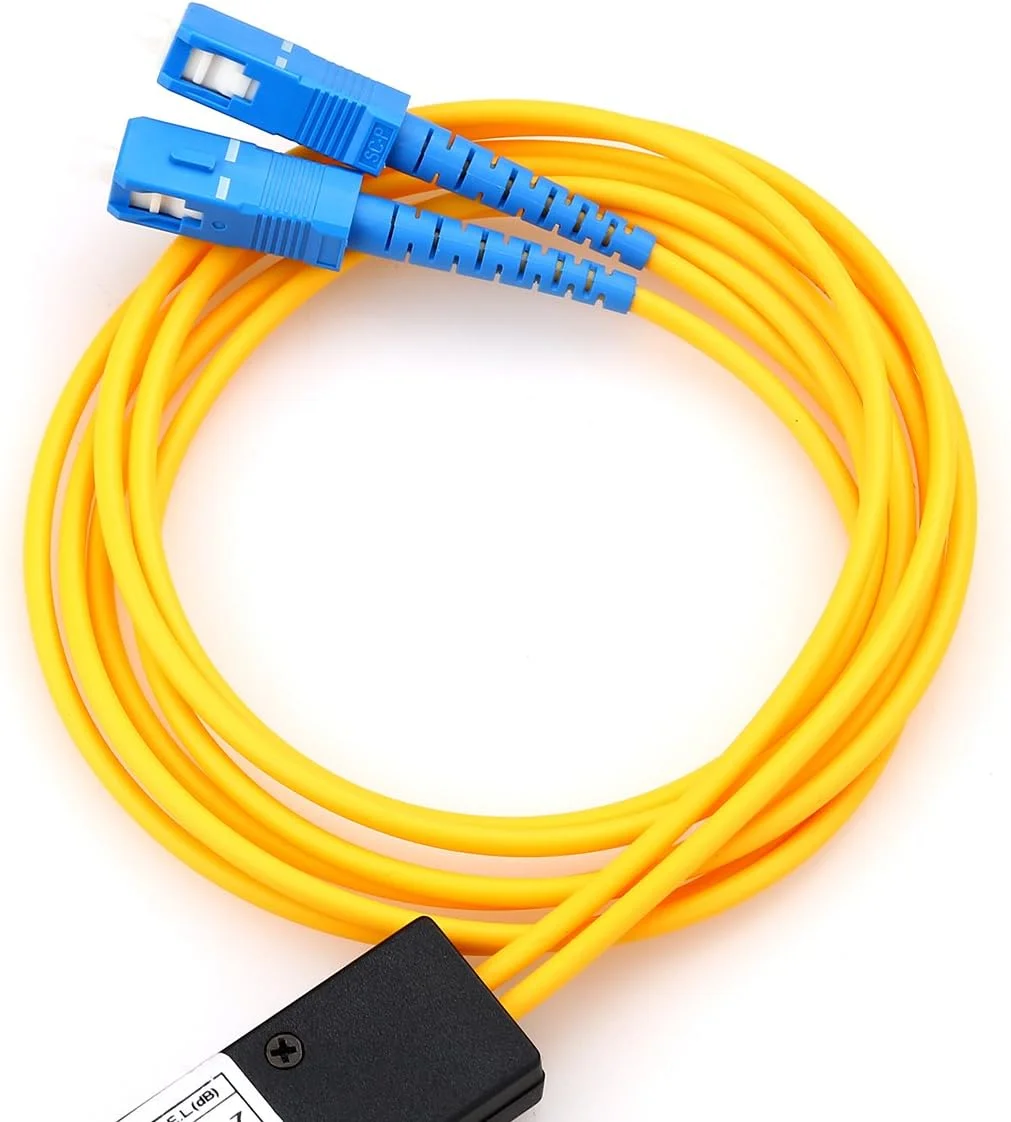 اسپلیتر PLC فیبر نوری FTTH کلوشی 1:2 با پیگتیل SC، دستگاه انشعاب نوری اسپلیتر PLC فیبر نوری FTTH کلوشی 1:2 با پیگتیل SC، دستگاه انشعاب نوری