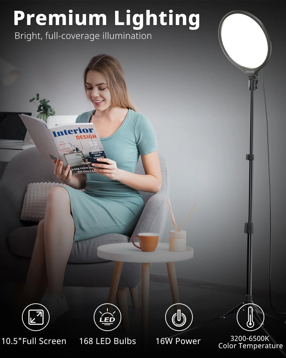 نور حلقه ای 10 اینچی UBeesize با پایه سه پایه 62 اینچی، نگهدارنده تلفن و ریموت برای آیفون، ضبط ویدیو، TikTok، YouTube، پخش زنده، آرایش نور حلقه ای 10 اینچی UBeesize با پایه سه پایه 62 اینچی، نگهدارنده تلفن و ریموت برای آیفون، ضبط ویدیو، TikTok، YouTube، پخش زنده، آرایش