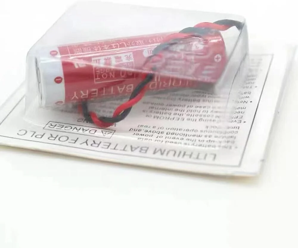 باتری جایگزین Ukkipower 3.6 ولت 1800 میلی آمپر ساعت سازگار با ER6C AA PLC Mitsubishi FX FX2N-48MT FX2N-128MR F2-40BL (2 عدد) باتری جایگزین Ukkipower 3.6 ولت 1800 میلی آمپر ساعت سازگار با ER6C AA PLC Mitsubishi FX FX2N-48MT FX2N-128MR F2-40BL (2 عدد)