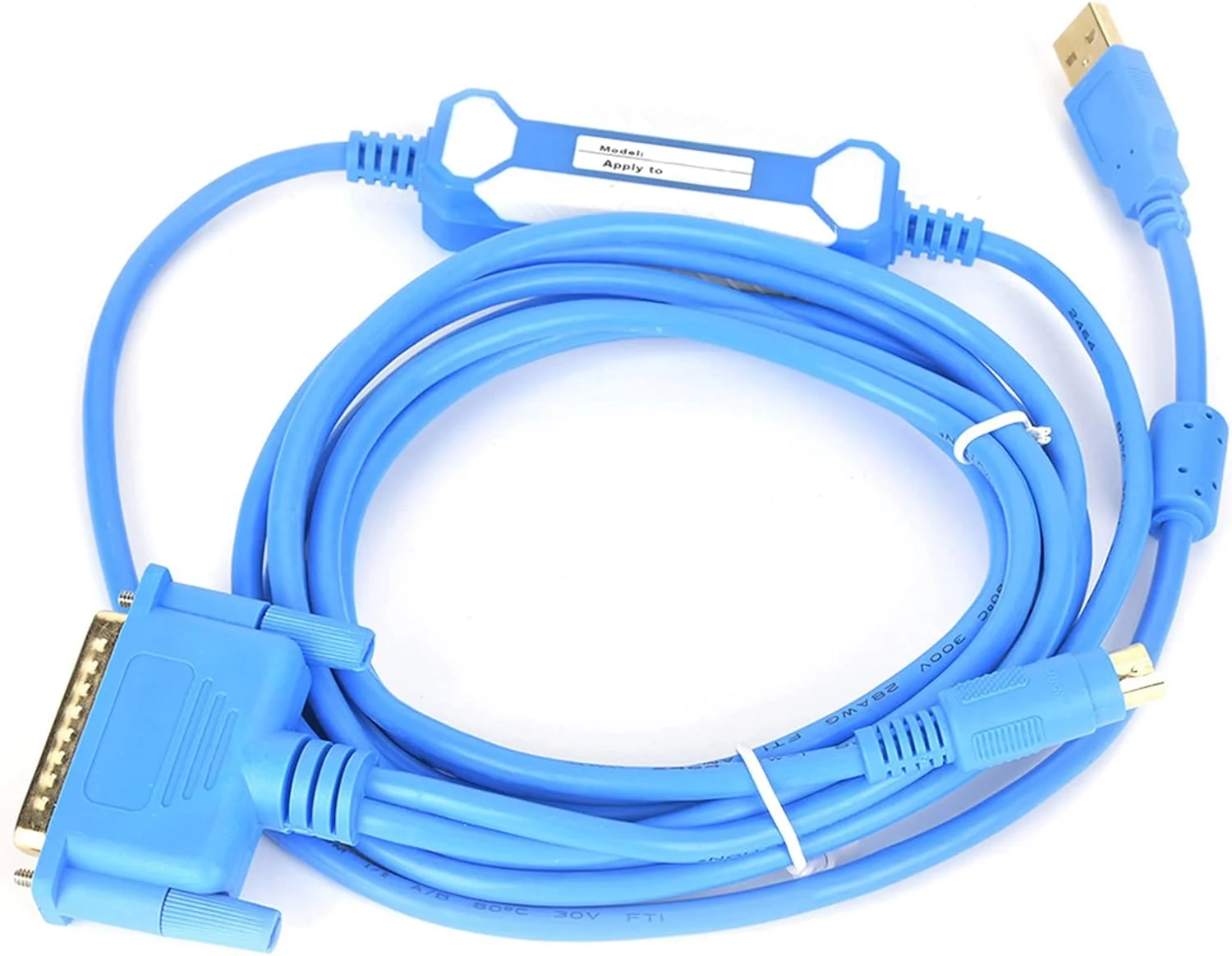 کابل PLC مارهاینچوس آبی USB-SC09، کابل داده مسی خالص با حلقه مغناطیسی محافظ دار، 3 متری صنعتی، برای خط دانلود کابل PLC مارهاینچوس آبی USB-SC09، کابل داده مسی خالص با حلقه مغناطیسی محافظ دار، 3 متری صنعتی، برای خط دانلود