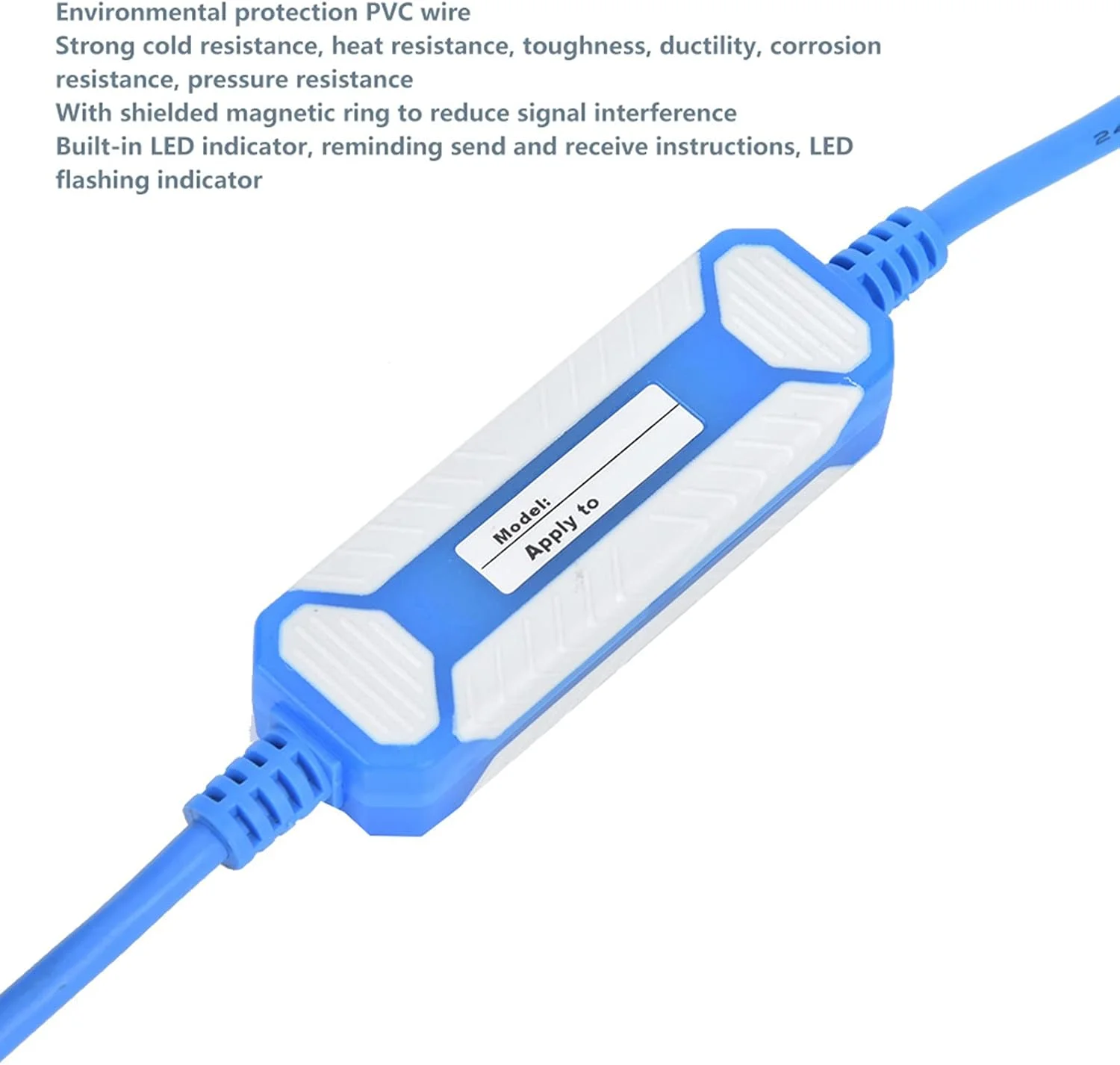 کابل PLC مارهاینچوس آبی USB-SC09، کابل داده مسی خالص با حلقه مغناطیسی محافظ دار، 3 متری صنعتی، برای خط دانلود کابل PLC مارهاینچوس آبی USB-SC09، کابل داده مسی خالص با حلقه مغناطیسی محافظ دار، 3 متری صنعتی، برای خط دانلود