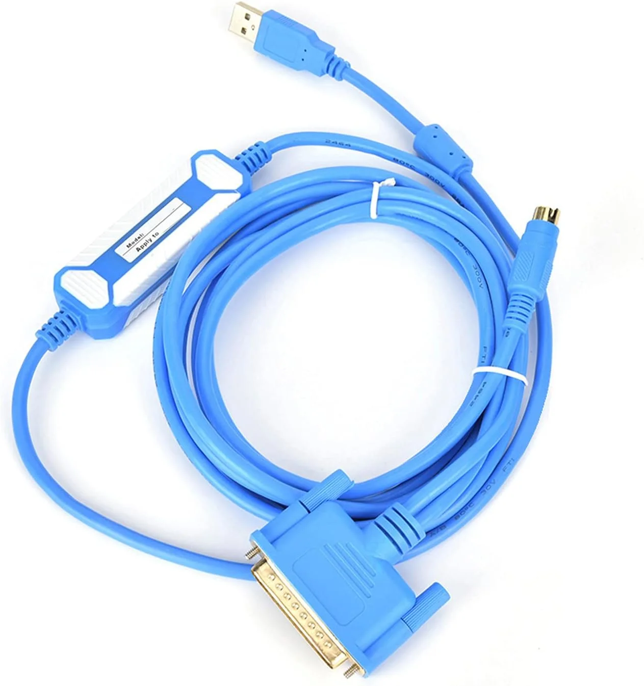 کابل PLC مارهاینچوس آبی USB-SC09، کابل داده مسی خالص با حلقه مغناطیسی محافظ دار، 3 متری صنعتی، برای خط دانلود کابل PLC مارهاینچوس آبی USB-SC09، کابل داده مسی خالص با حلقه مغناطیسی محافظ دار، 3 متری صنعتی، برای خط دانلود