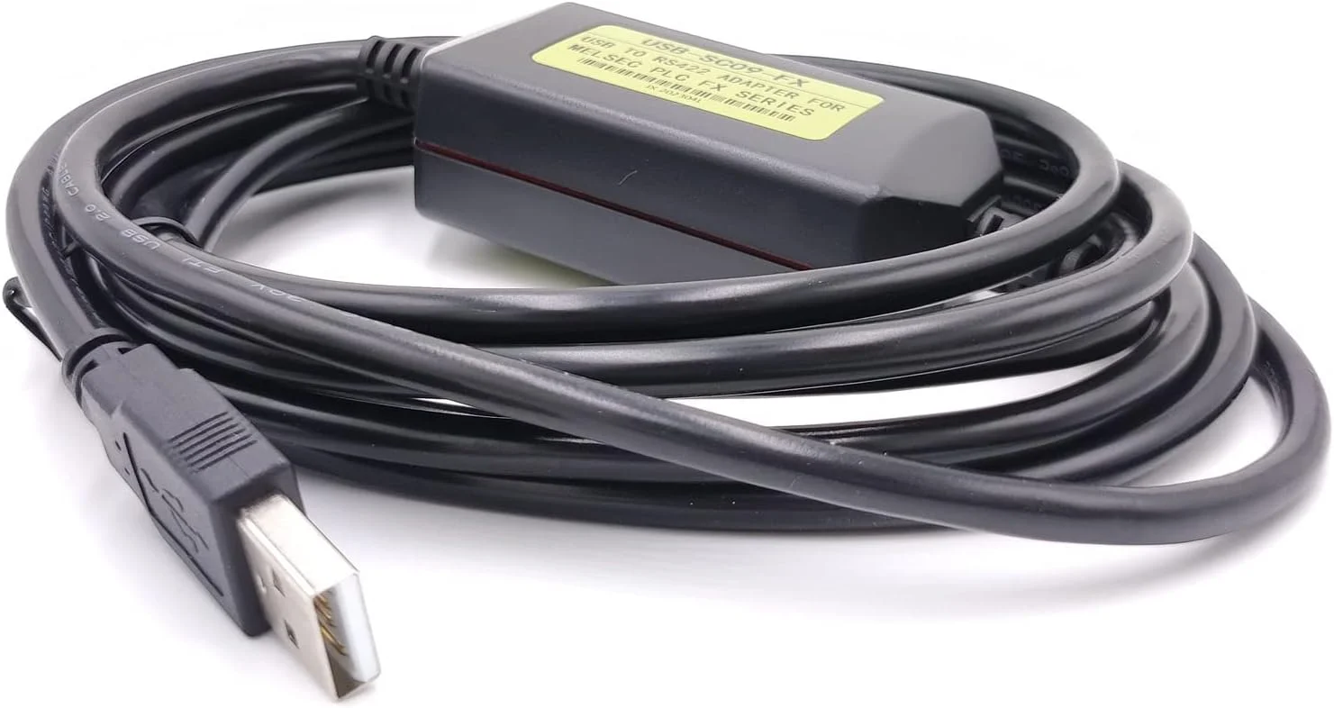 کابل برنامه نویسی USB-SC09-FX LITKEQ برای آداپتور USB به RS422 میتسوبیشی MELSEC، برای PLC میتسوبیشی FX3U و سری FX FX2N/FX1N/1S/FX3U/3GA کابل برنامه نویسی USB-SC09-FX LITKEQ برای آداپتور USB به RS422 میتسوبیشی MELSEC، برای PLC میتسوبیشی FX3U و سری FX FX2N/FX1N/1S/FX3U/3GA