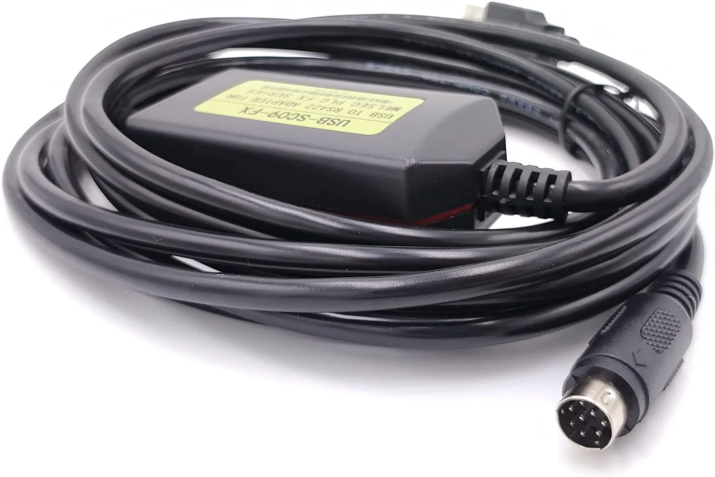کابل برنامه نویسی USB-SC09-FX LITKEQ برای آداپتور USB به RS422 میتسوبیشی MELSEC، برای PLC میتسوبیشی FX3U و سری FX FX2N/FX1N/1S/FX3U/3GA کابل برنامه نویسی USB-SC09-FX LITKEQ برای آداپتور USB به RS422 میتسوبیشی MELSEC، برای PLC میتسوبیشی FX3U و سری FX FX2N/FX1N/1S/FX3U/3GA