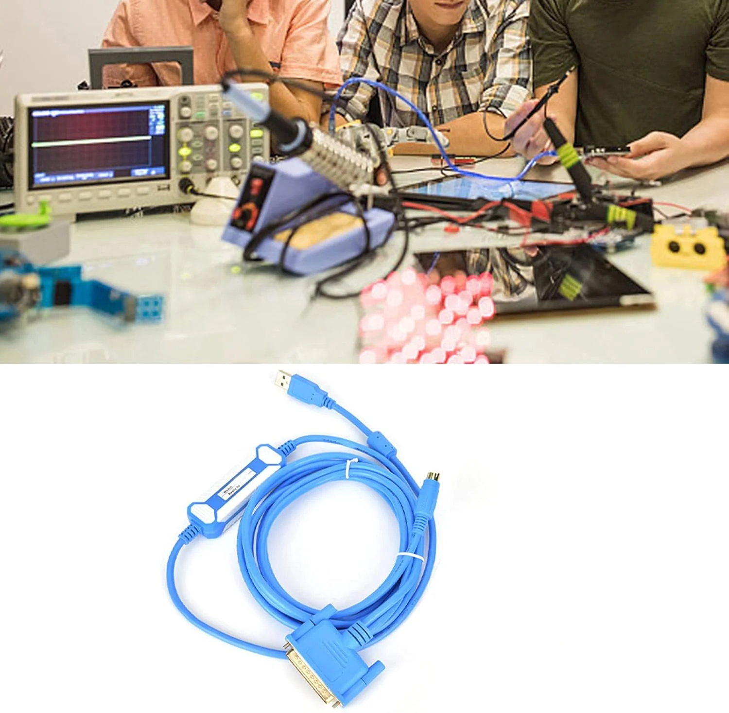 کابل PLC مارهاینچوس آبی USB-SC09، کابل داده مسی خالص با حلقه مغناطیسی محافظ دار، 3 متری صنعتی، برای خط دانلود کابل PLC مارهاینچوس آبی USB-SC09، کابل داده مسی خالص با حلقه مغناطیسی محافظ دار، 3 متری صنعتی، برای خط دانلود