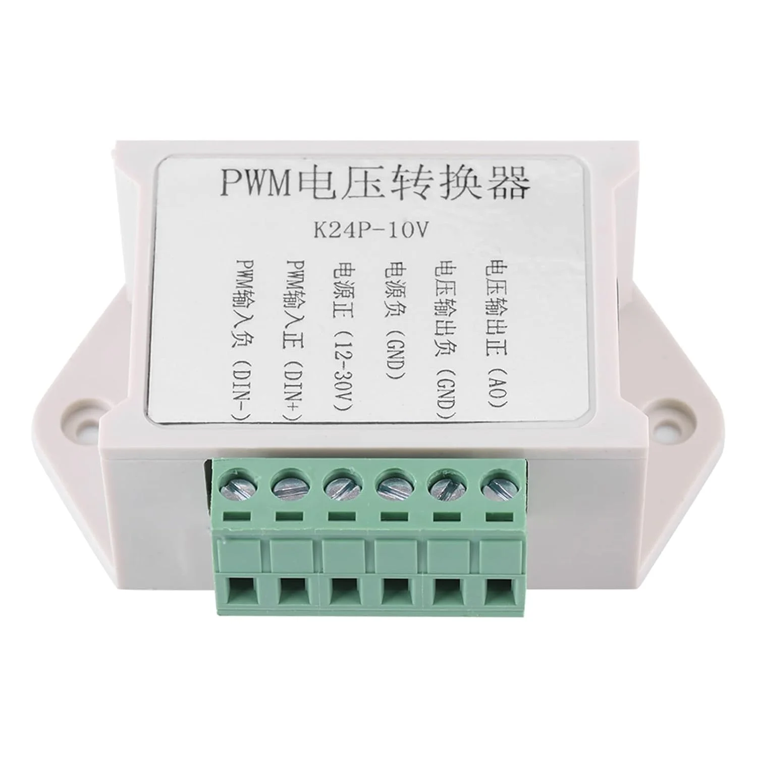 مبدل سیگنال PWM اوواکیکسی، 24 ولت 0-100% PWM به ولتاژ آنالوگ 0-10 ولت برای PLC، تک تراشه، سوئیچینگ رابط سیگنال