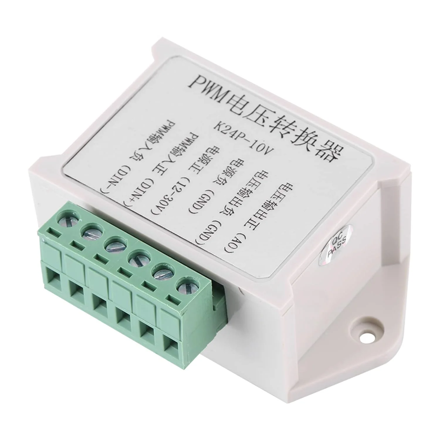 مبدل سیگنال PWM اوواکیکسی، 24 ولت 0-100% PWM به ولتاژ آنالوگ 0-10 ولت برای PLC، تک تراشه، سوئیچینگ رابط سیگنال