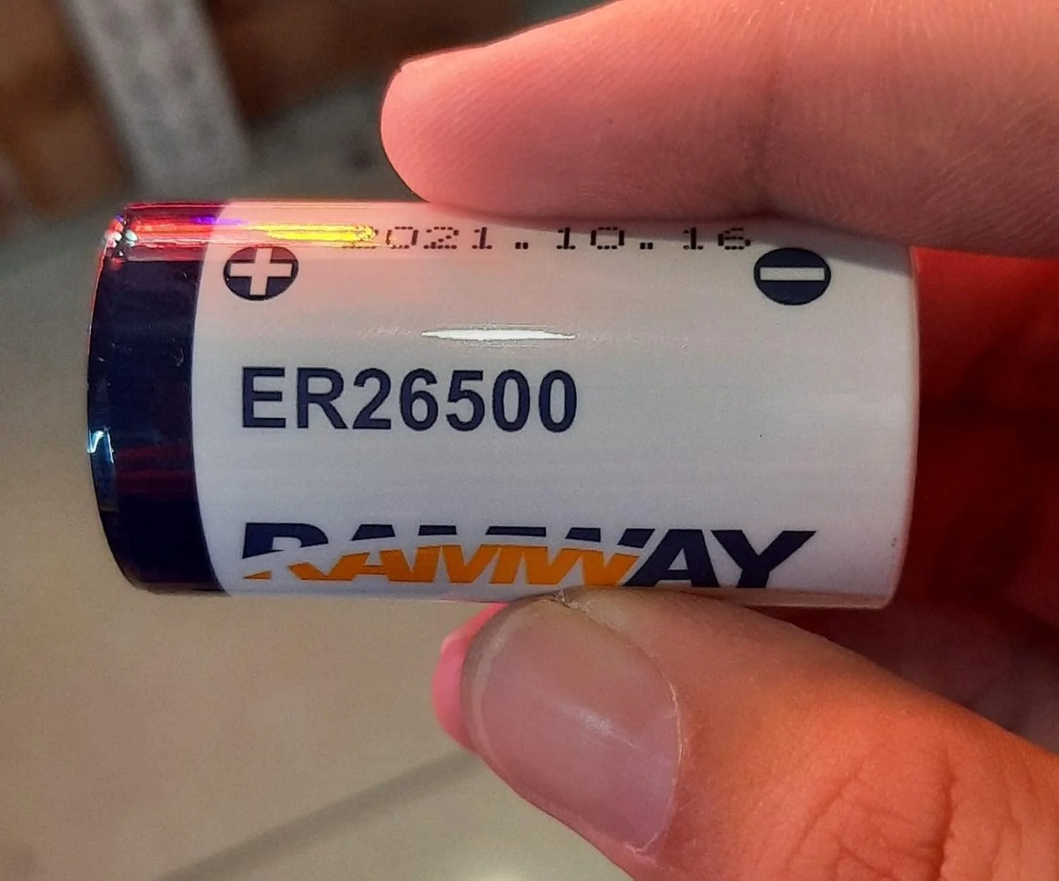 باتری لیتیومی PLC مدل POWERED Ramway ER26500 3.6V 9000mAh 26500 باتری لیتیومی PLC مدل POWERED Ramway ER26500 3.6V 9000mAh 26500