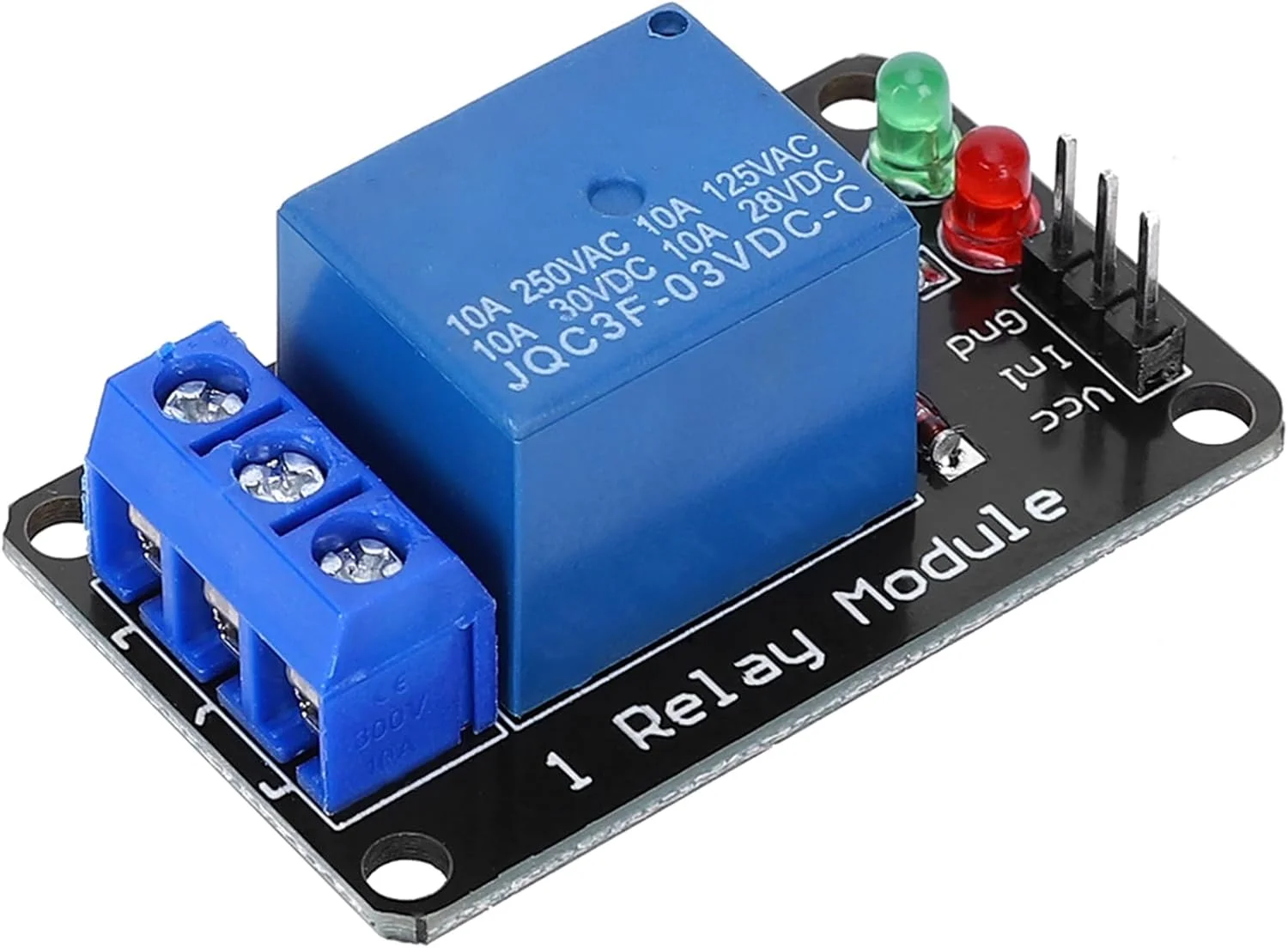 ماژول رله تیهبیان 1 واحد کنترل الکترونیکی فشرده برای کنترل PLC صنعتی، 3.3 ولت، برای همه MCU، خانه هوشمند، نشانگر انرژی سبز
