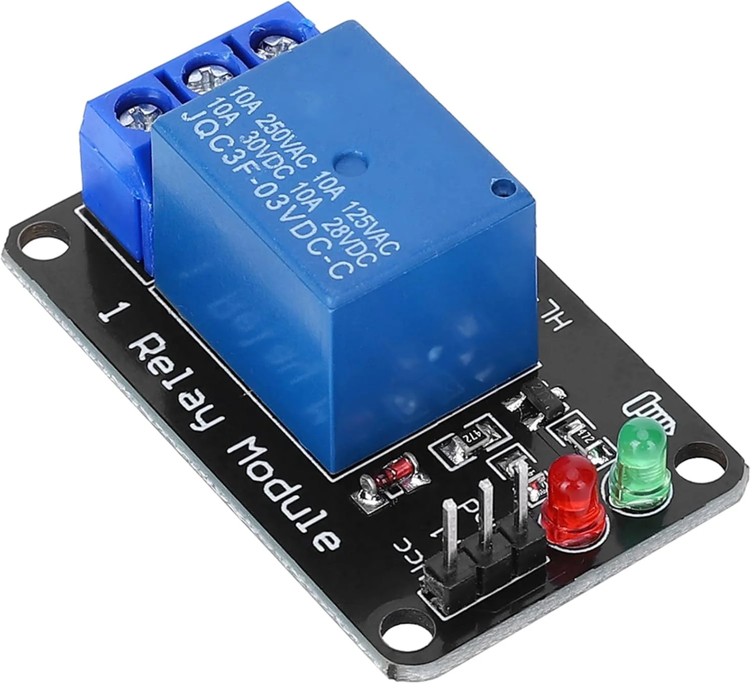 ماژول رله تیهبیان 1 واحد کنترل الکترونیکی فشرده برای کنترل PLC صنعتی، 3.3 ولت، برای همه MCU، خانه هوشمند، نشانگر انرژی سبز