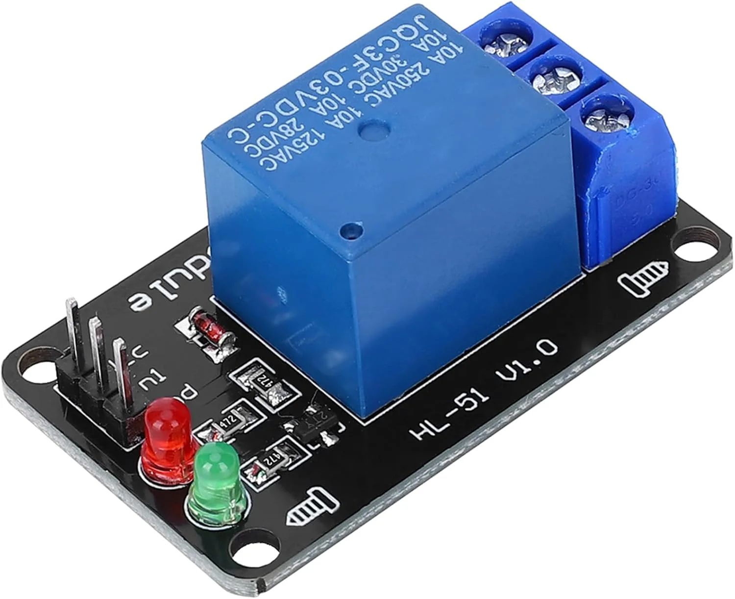 ماژول رله تیهبیان 1 واحد کنترل الکترونیکی فشرده برای کنترل PLC صنعتی، 3.3 ولت، برای همه MCU، خانه هوشمند، نشانگر انرژی سبز