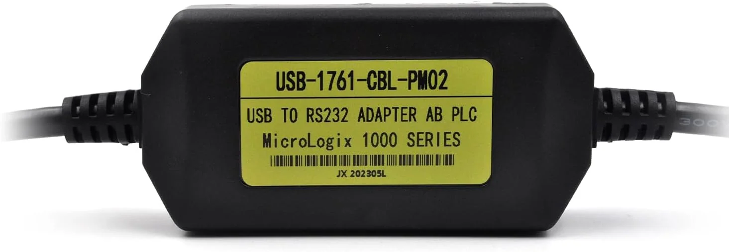 کابل برنامه نویسی PLC ژوپوب با رابط USB برای PLC Micrologix سری 1000، 1200، 1400 با USB-1761-CBL-PM02 8 پین گرد کابل برنامه نویسی PLC ژوپوب با رابط USB برای PLC Micrologix سری 1000، 1200، 1400 با USB-1761-CBL-PM02 8 پین گرد