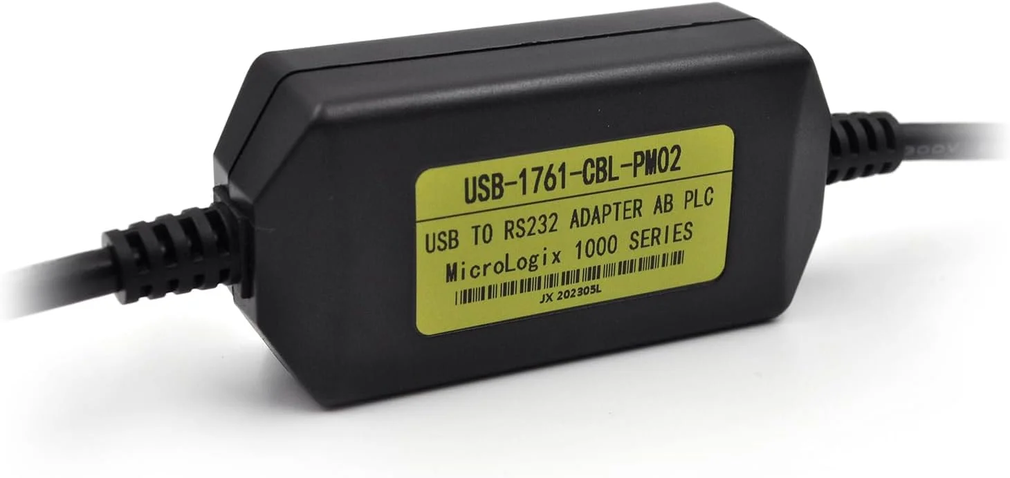 کابل برنامه نویسی PLC ژوپوب با رابط USB برای PLC Micrologix سری 1000، 1200، 1400 با USB-1761-CBL-PM02 8 پین گرد کابل برنامه نویسی PLC ژوپوب با رابط USB برای PLC Micrologix سری 1000، 1200، 1400 با USB-1761-CBL-PM02 8 پین گرد