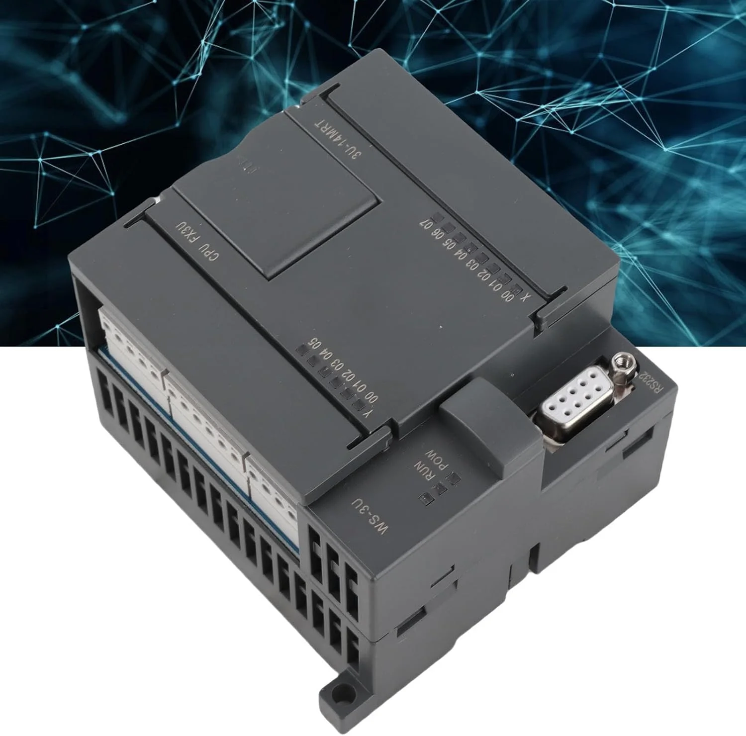 کنترلر PLC Torvex، برد کنترل منطقی قابل برنامه ریزی DC24V با 8 ورودی 6 خروجی و رله 5 آمپر، ماژول اتوماسیون PLC صنعتی، کنترلر شمارش با سرعت بالا