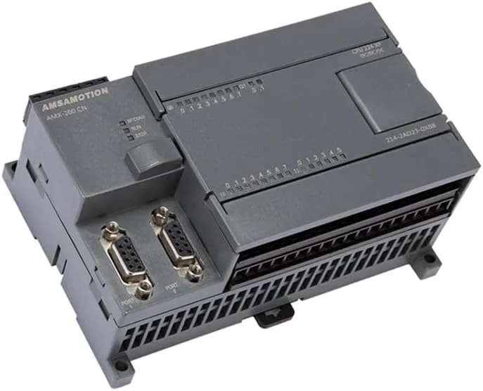 2 عدد کنترلر منطقی قابل برنامه ریزی PLC مدل CPU224XP S7-200، خروجی ترانزیستوری 24 ولت، مدل 214-2AD23-0XB8