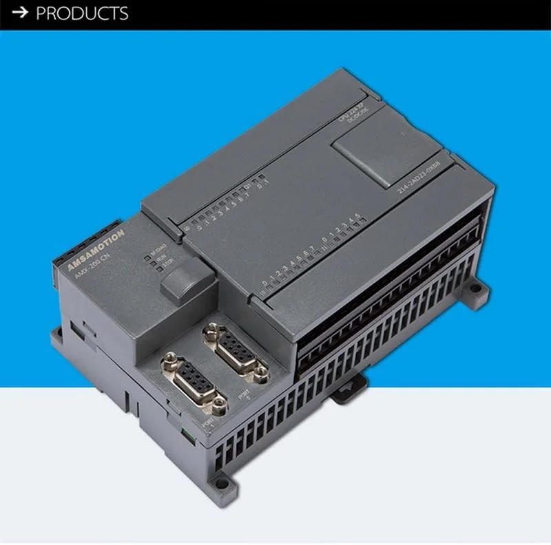 2 عدد کنترلر منطقی قابل برنامه ریزی PLC مدل CPU224XP S7-200، خروجی ترانزیستوری 24 ولت، مدل 214-2AD23-0XB8 2 عدد کنترلر منطقی قابل برنامه ریزی PLC مدل CPU224XP S7-200، خروجی ترانزیستوری 24 ولت، مدل 214-2AD23-0XB8