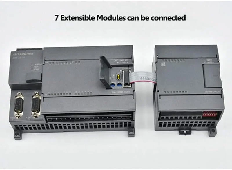 2 عدد کنترلر منطقی قابل برنامه ریزی PLC مدل CPU224XP S7-200، خروجی ترانزیستوری 24 ولت، مدل 214-2AD23-0XB8 2 عدد کنترلر منطقی قابل برنامه ریزی PLC مدل CPU224XP S7-200، خروجی ترانزیستوری 24 ولت، مدل 214-2AD23-0XB8
