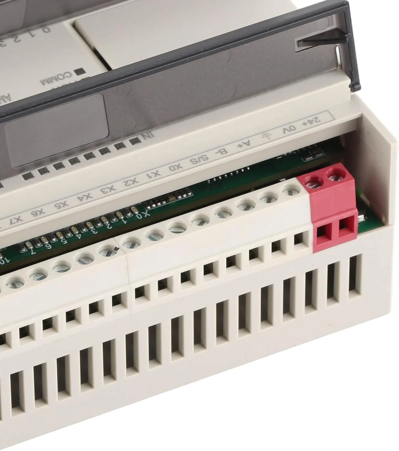 کنترلر قابل برنامه ریزی PLC دوماری، اتوماسیون صنعتی FX3U، رله، پورت اترنت آنالوگ، DC24V کنترلر قابل برنامه ریزی PLC دوماری، اتوماسیون صنعتی FX3U، رله، پورت اترنت آنالوگ، DC24V