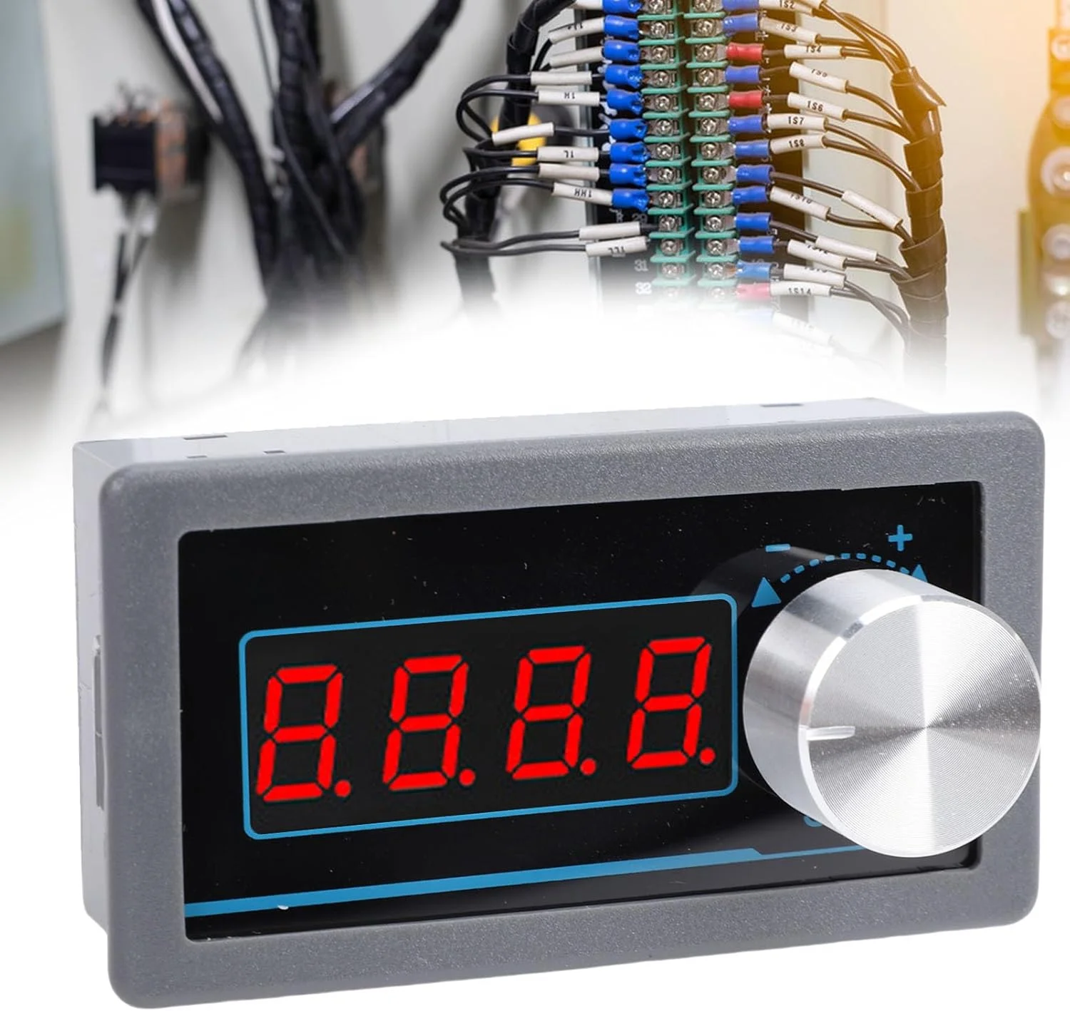 ژنراتور سیگنال Eujgoov، 0-20mA قابل تنظیم 4 رقمی LED نمایشگر حالت های تنظیم دقیق و درشت برای پنل PLC ژنراتور سیگنال Eujgoov، 0-20mA قابل تنظیم 4 رقمی LED نمایشگر حالت های تنظیم دقیق و درشت برای پنل PLC