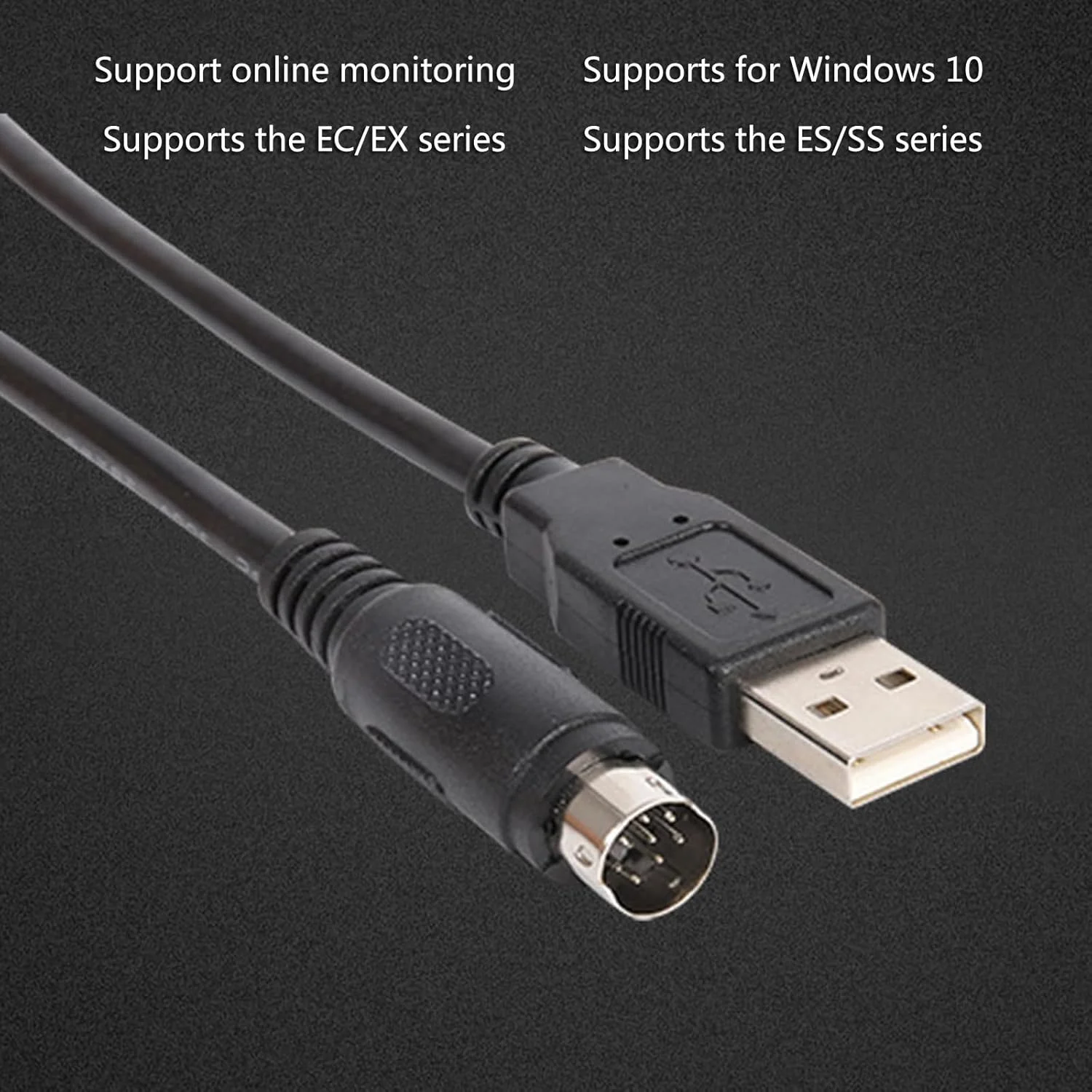 کابل برنامه نویسی PLC مدل USLIKE USB-ACAB230 برای کابل سری USB-DVP ES EX EH کابل برنامه نویسی PLC مدل USLIKE USB-ACAB230 برای کابل سری USB-DVP ES EX EH