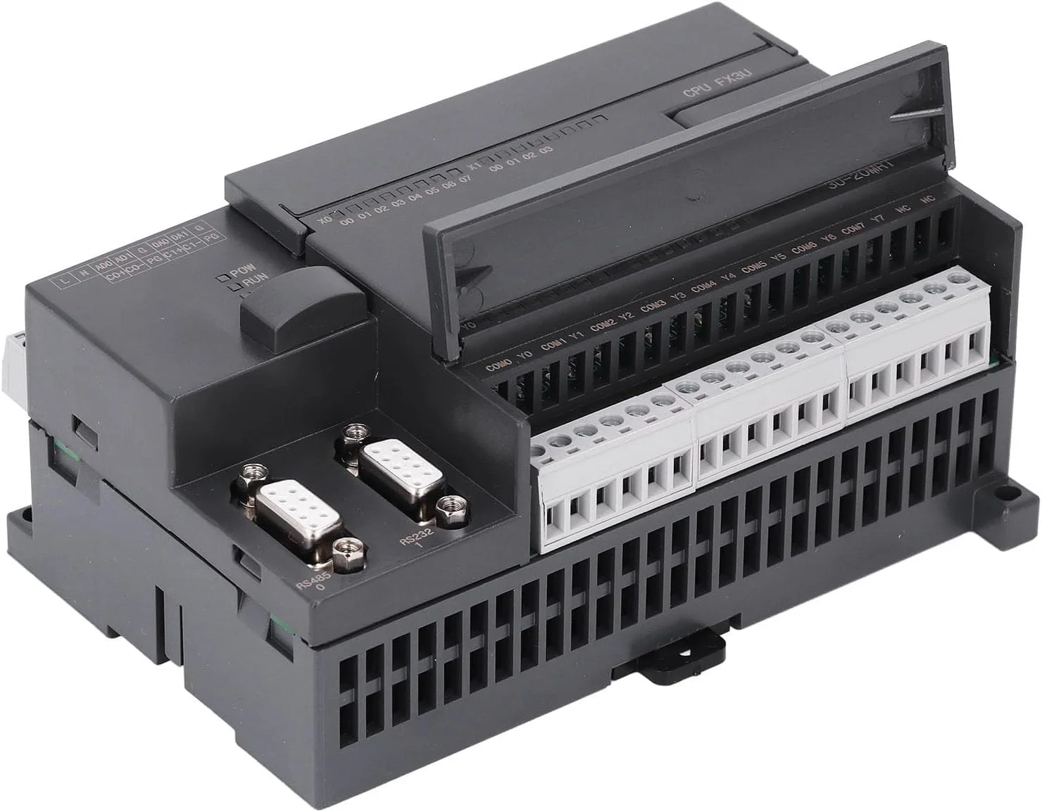 کنترلر منطقی قابل برنامه ریزی Luocute با پردازنده تراشه 32 بیتی، برد کنترل PLC با 12 ورودی و 8 خروجی رله، شمارنده ساعت 2 طرفه 60K پورت 232 و 485 کنترلر منطقی قابل برنامه ریزی Luocute با پردازنده تراشه 32 بیتی، برد کنترل PLC با 12 ورودی و 8 خروجی رله، شمارنده ساعت 2 طرفه 60K پورت 232 و 485