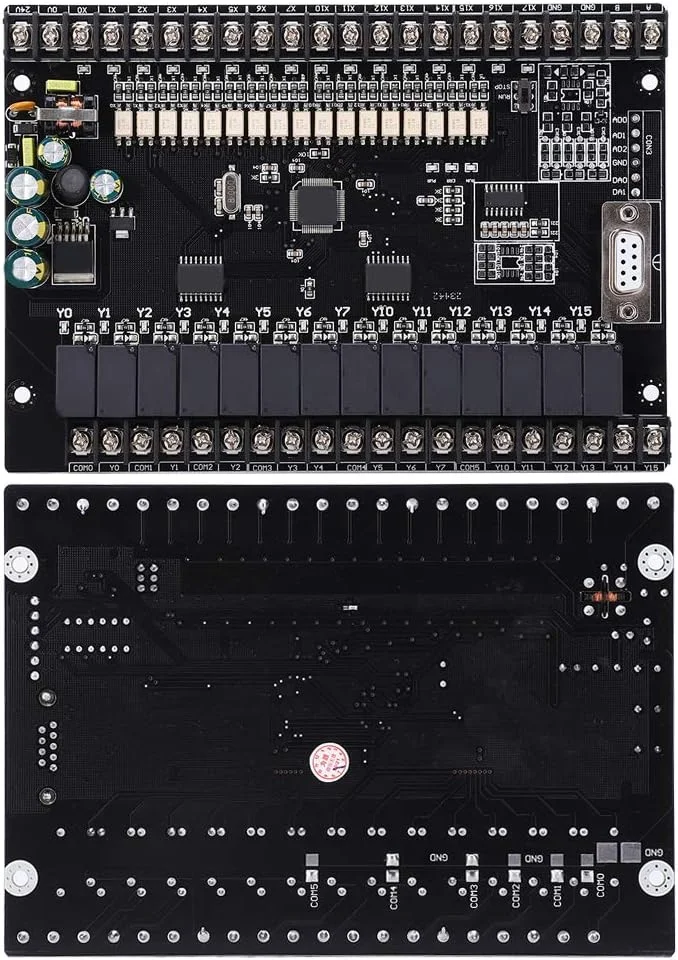کنترلر PLC مدل FX1N-30MR با خروجی رله 24 ولت DC و ستون های ثابت، برد کنترل منطقی قابل برنامه ریزی صنعتی برای موتور، دما و فشار کنترلر PLC مدل FX1N-30MR با خروجی رله 24 ولت DC و ستون های ثابت، برد کنترل منطقی قابل برنامه ریزی صنعتی برای موتور، دما و فشار