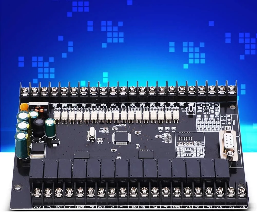 کنترلر PLC مدل FX1N-30MR با خروجی رله 24 ولت DC و ستون های ثابت، برد کنترل منطقی قابل برنامه ریزی صنعتی برای موتور، دما و فشار کنترلر PLC مدل FX1N-30MR با خروجی رله 24 ولت DC و ستون های ثابت، برد کنترل منطقی قابل برنامه ریزی صنعتی برای موتور، دما و فشار