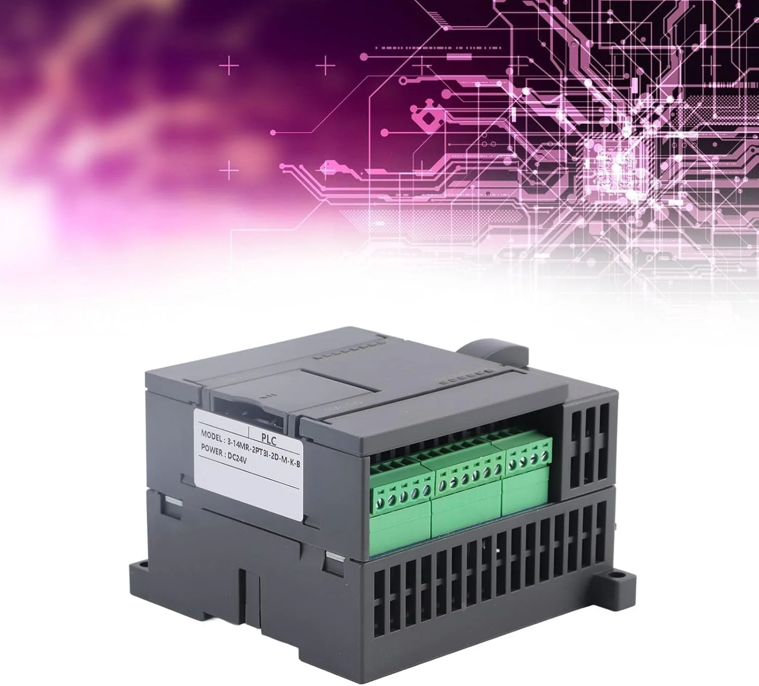 کنترلر منطقی قابل برنامه ریزی Cryfokt، کنترلر منطقی قابل برنامه ریزی DC24V با 8 ورودی و 6 خروجی PLC، پورت آنالوگ، پایدار و قابل اعتماد، نصب آسان، برد کنترل صنعتی کنترلر منطقی قابل برنامه ریزی Cryfokt، کنترلر منطقی قابل برنامه ریزی DC24V با 8 ورودی و 6 خروجی PLC، پورت آنالوگ، پایدار و قابل اعتماد، نصب آسان، برد کنترل صنعتی