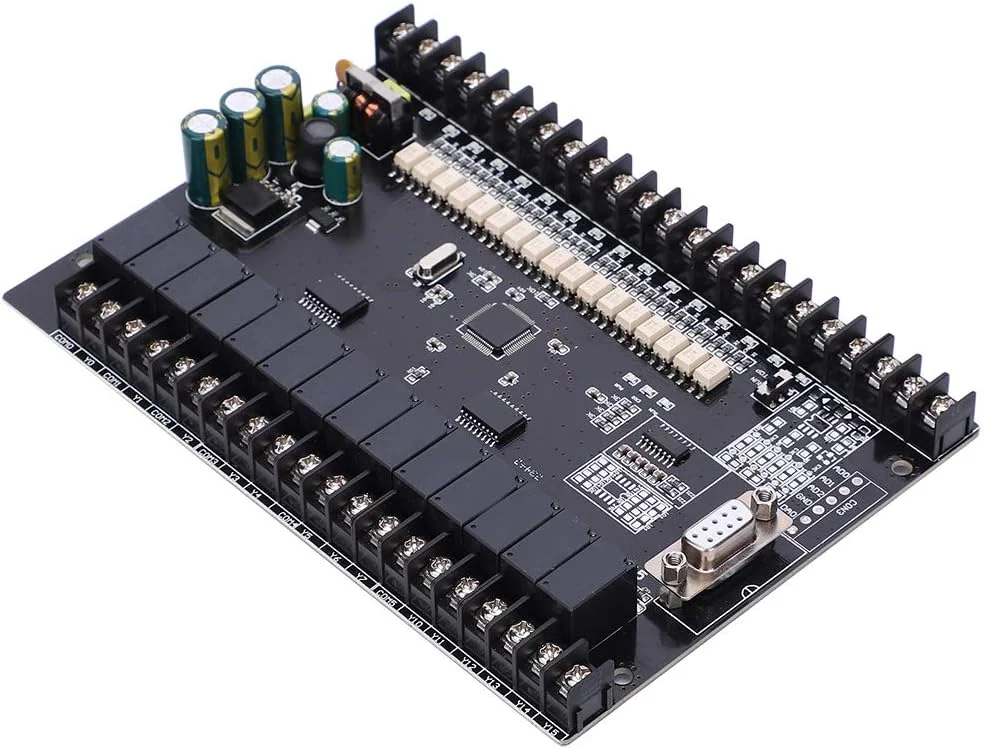 کنترلر PLC مدل FX1N-30MR با خروجی رله 24 ولت DC و ستون های ثابت، برد کنترل منطقی قابل برنامه ریزی صنعتی برای موتور، دما و فشار کنترلر PLC مدل FX1N-30MR با خروجی رله 24 ولت DC و ستون های ثابت، برد کنترل منطقی قابل برنامه ریزی صنعتی برای موتور، دما و فشار