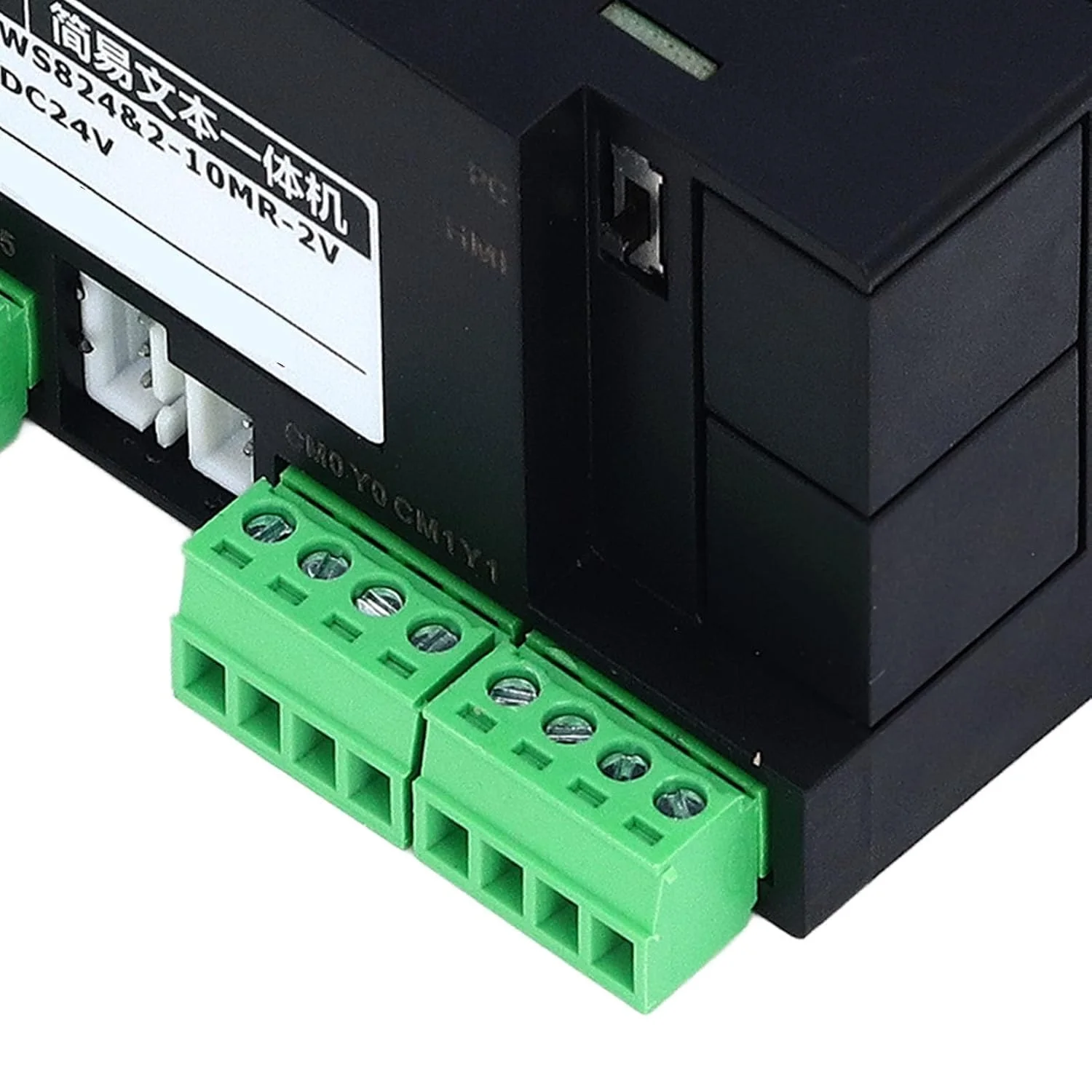 نمایشگر متن PLC HMI FX2N 10MR Cryfokt، مینی PLC با قابلیت اتصال و پخش، کنترلر منطقی قابل برنامه ریزی با نمایشگر، همراه با کابل دانلود USB به TTL، 8 نشانگر وضعیت LED نمایشگر متن PLC HMI FX2N 10MR Cryfokt، مینی PLC با قابلیت اتصال و پخش، کنترلر منطقی قابل برنامه ریزی با نمایشگر، همراه با کابل دانلود USB به TTL، 8 نشانگر وضعیت LED