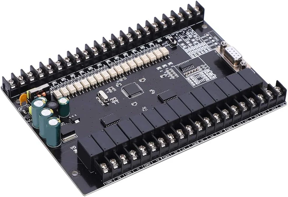 کنترلر PLC مدل FX1N-30MR با خروجی رله 24 ولت DC و ستون های ثابت، برد کنترل منطقی قابل برنامه ریزی صنعتی برای موتور، دما و فشار کنترلر PLC مدل FX1N-30MR با خروجی رله 24 ولت DC و ستون های ثابت، برد کنترل منطقی قابل برنامه ریزی صنعتی برای موتور، دما و فشار