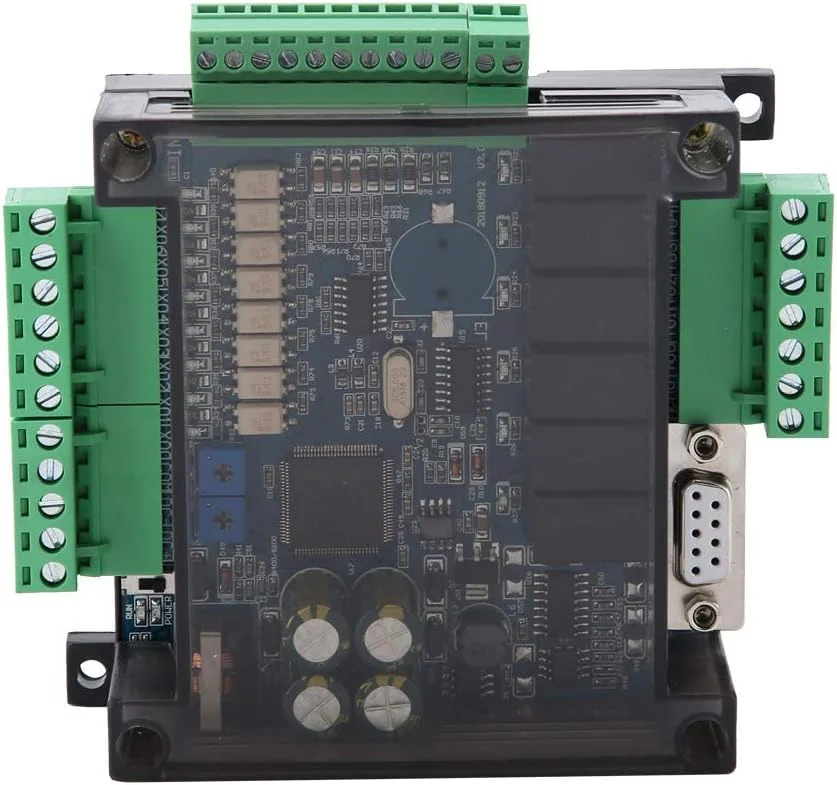 کنترلر منطقی قابل برنامه ریزی (PLC) FX3U-14MR با 8 ورودی و 6 خروجی، برد کنترل صنعتی قابل حمل