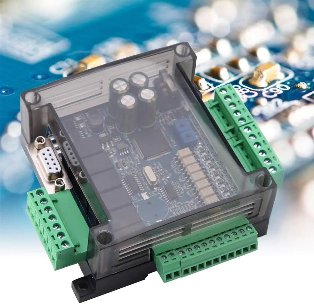 کنترلر منطقی قابل برنامه ریزی (PLC) FX3U-14MR با 8 ورودی و 6 خروجی، برد کنترل صنعتی قابل حمل