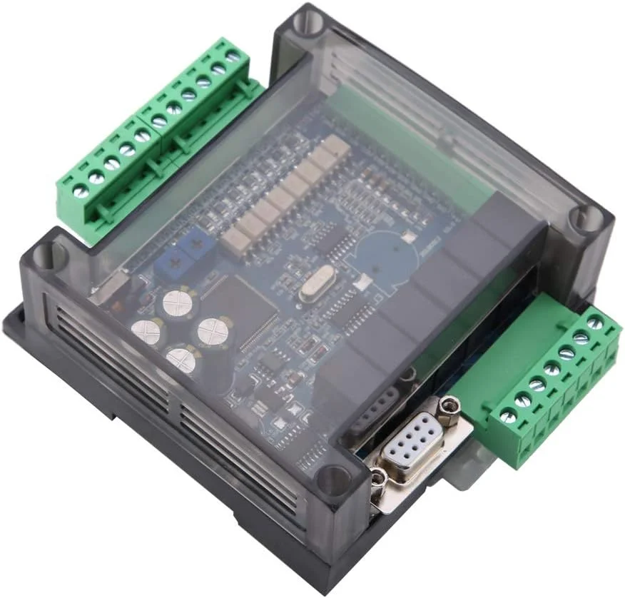 کنترلر منطقی قابل برنامه ریزی (PLC) FX3U-14MR با 8 ورودی و 6 خروجی، برد کنترل صنعتی قابل حمل