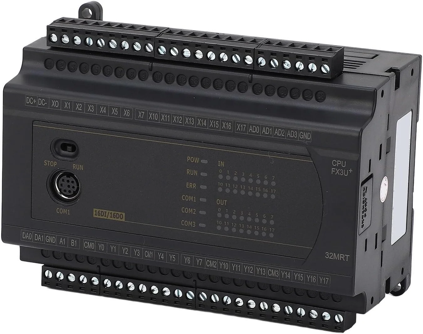 کنترلر منطقی قابل برنامه ریزی Cryfokt PLC، برد کنترل PLC DC24V با 16 ورودی و خروجی، منبع تغذیه 24 ولت DC، برد کنترل صنعتی با RS232، پورت های ارتباطی کنترلر منطقی قابل برنامه ریزی Cryfokt PLC، برد کنترل PLC DC24V با 16 ورودی و خروجی، منبع تغذیه 24 ولت DC، برد کنترل صنعتی با RS232، پورت های ارتباطی