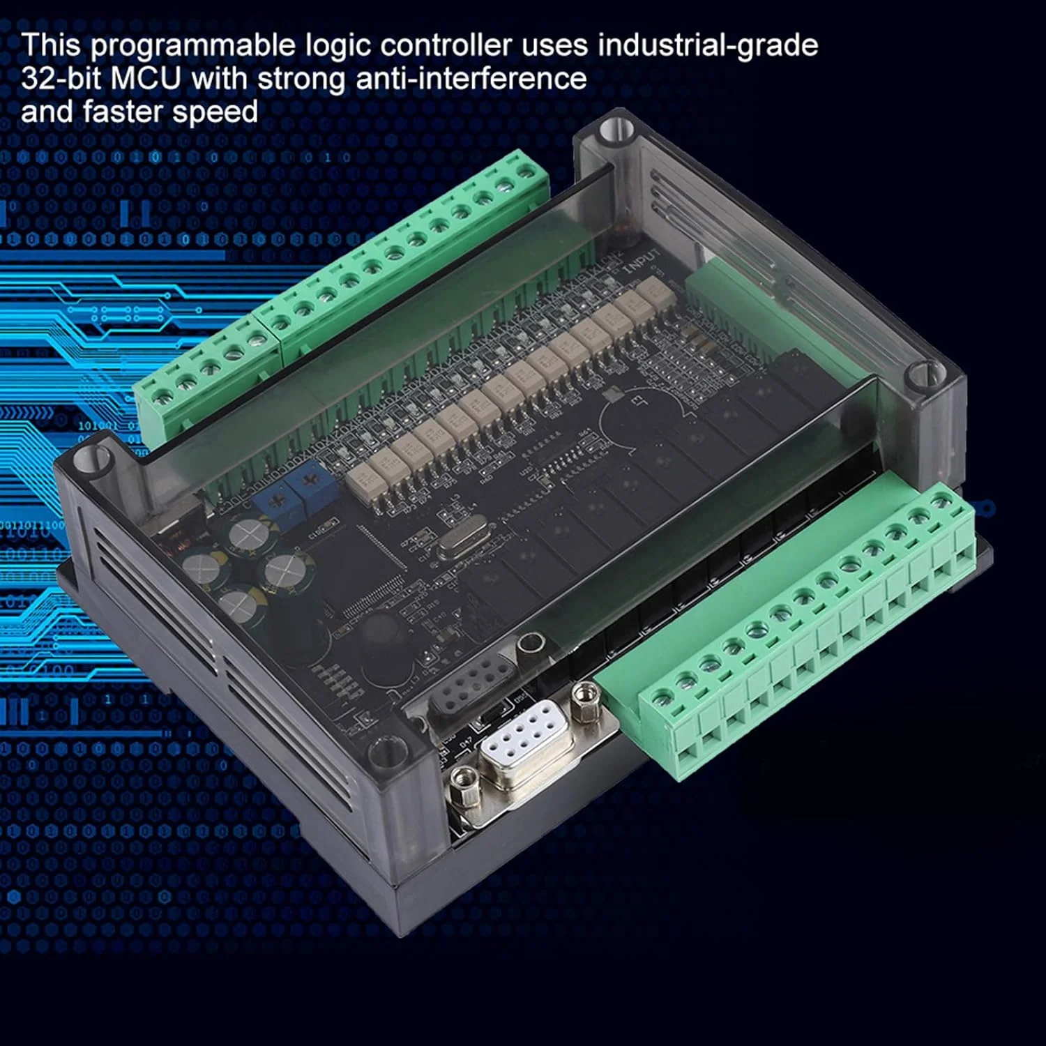 کنترلر PLC گشیدا، برد کنترل صنعتی FX3U-24MR PLC خروجی رله منطقی قابل برنامه ریزی پشتیبانی از GX Developer GX-work2 پشتیبانی از اتصال HMI کنترلر PLC گشیدا، برد کنترل صنعتی FX3U-24MR PLC خروجی رله منطقی قابل برنامه ریزی پشتیبانی از GX Developer GX-work2 پشتیبانی از اتصال HMI