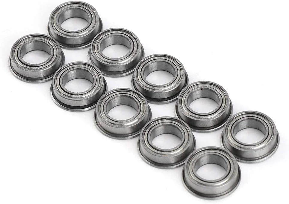 بلبرینگ های شیاندونگ ام تی - 10 عدد بلبرینگ فلنج دار مینیاتوری استیل ضد زنگ 6x10x3 میلی متر MF106ZZ مناسب برای ماشین ابزار و تجهیزات الکترونیکی بلبرینگ های شیاندونگ ام تی - 10 عدد بلبرینگ فلنج دار مینیاتوری استیل ضد زنگ 6x10x3 میلی متر MF106ZZ مناسب برای ماشین ابزار و تجهیزات الکترونیکی