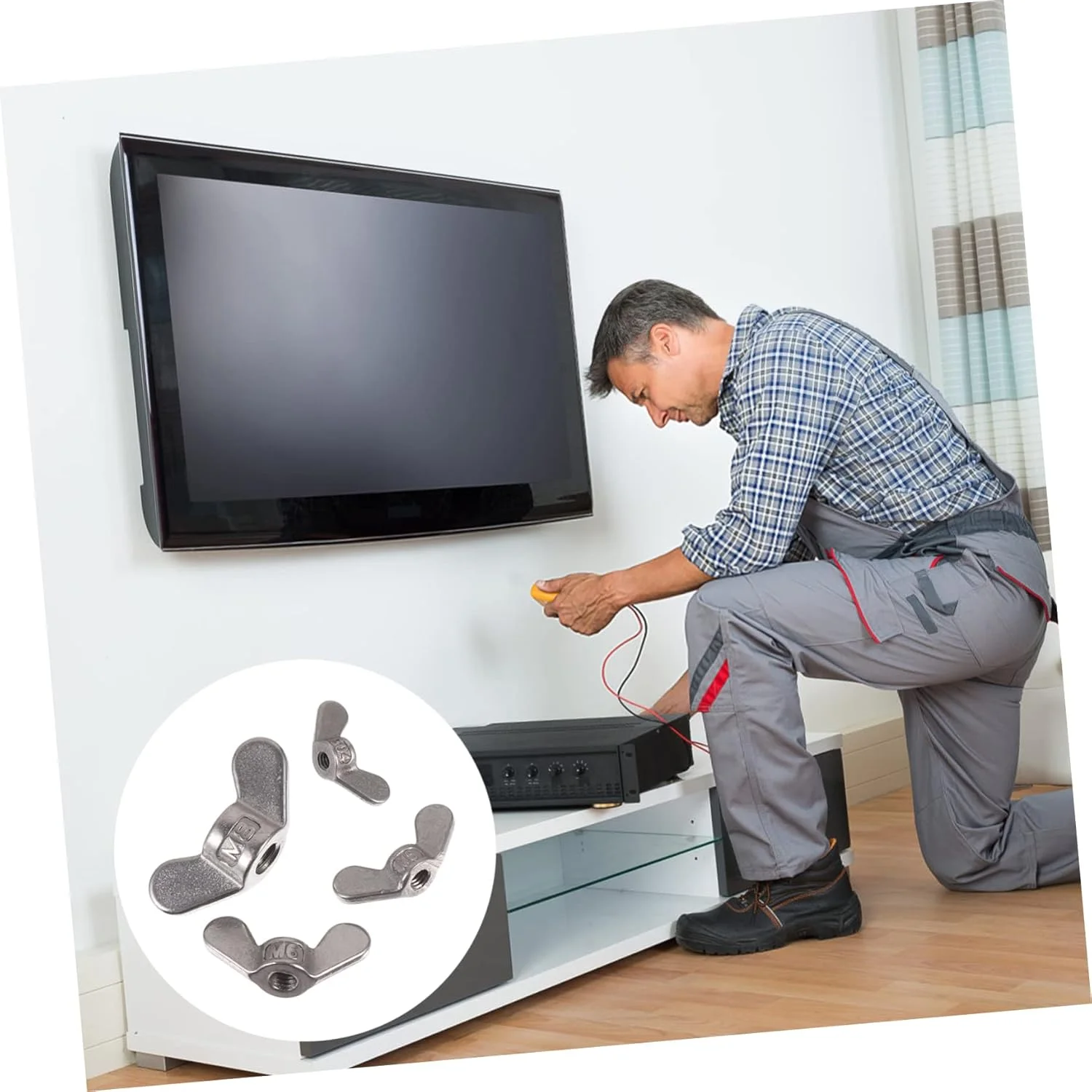 کیت 60 عددی پیچ و مهره، کیت ابزار رزوه، کیت ترکیبی، استیل ضد زنگ و لوازم جانبی ابزار DIY، سخت افزارهای دستگاه الکترونیکی ماشین، سخت افزارهای دستگاه ماشین با تجهیزات دستی m8 کیت 60 عددی پیچ و مهره، کیت ابزار رزوه، کیت ترکیبی، استیل ضد زنگ و لوازم جانبی ابزار DIY، سخت افزارهای دستگاه الکترونیکی ماشین، سخت افزارهای دستگاه ماشین با تجهیزات دستی m8