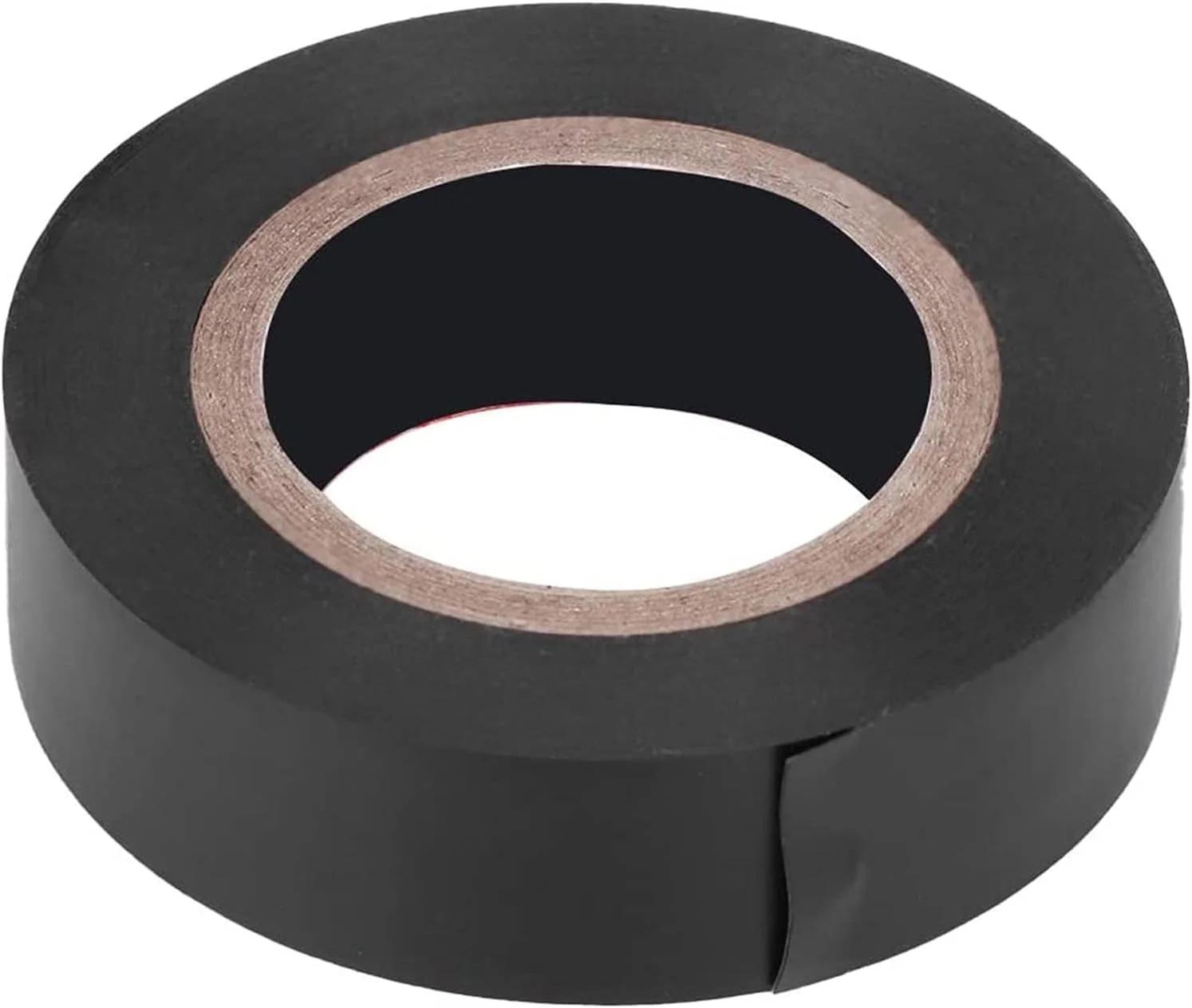 نوار چسب برق نئوچی 4 عددی 19 میلی متر در 18 متر نوار چسب برق مشکی PVC خود چسب برای کابل تجهیزات الکترونیکی