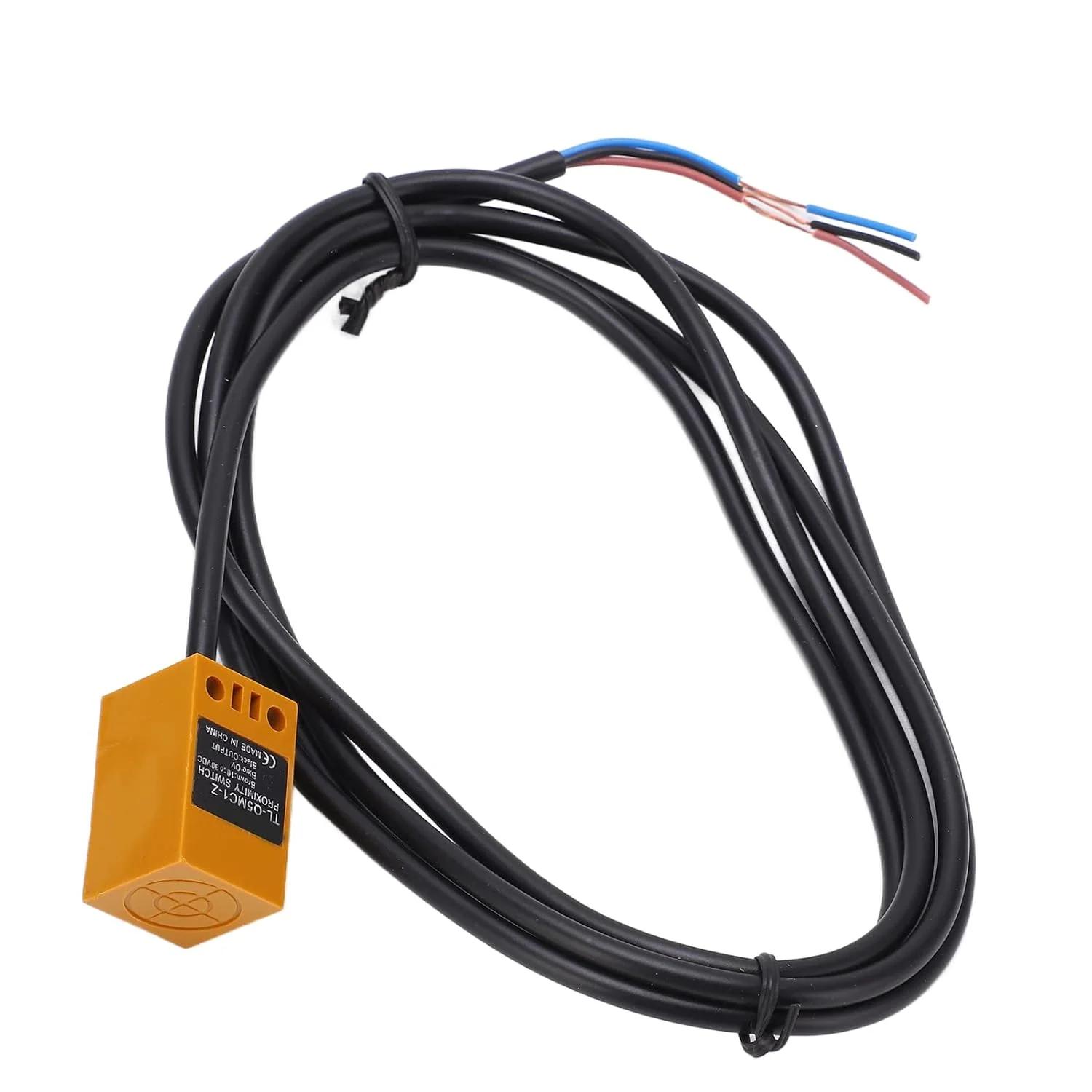 سنسور مجاورتی HOKVJ، فاصله تشخیص 5 میلی متر DC 10-30V 3 سیم NPN، مناسب برای تجهیزات الکترونیکی صنعتی