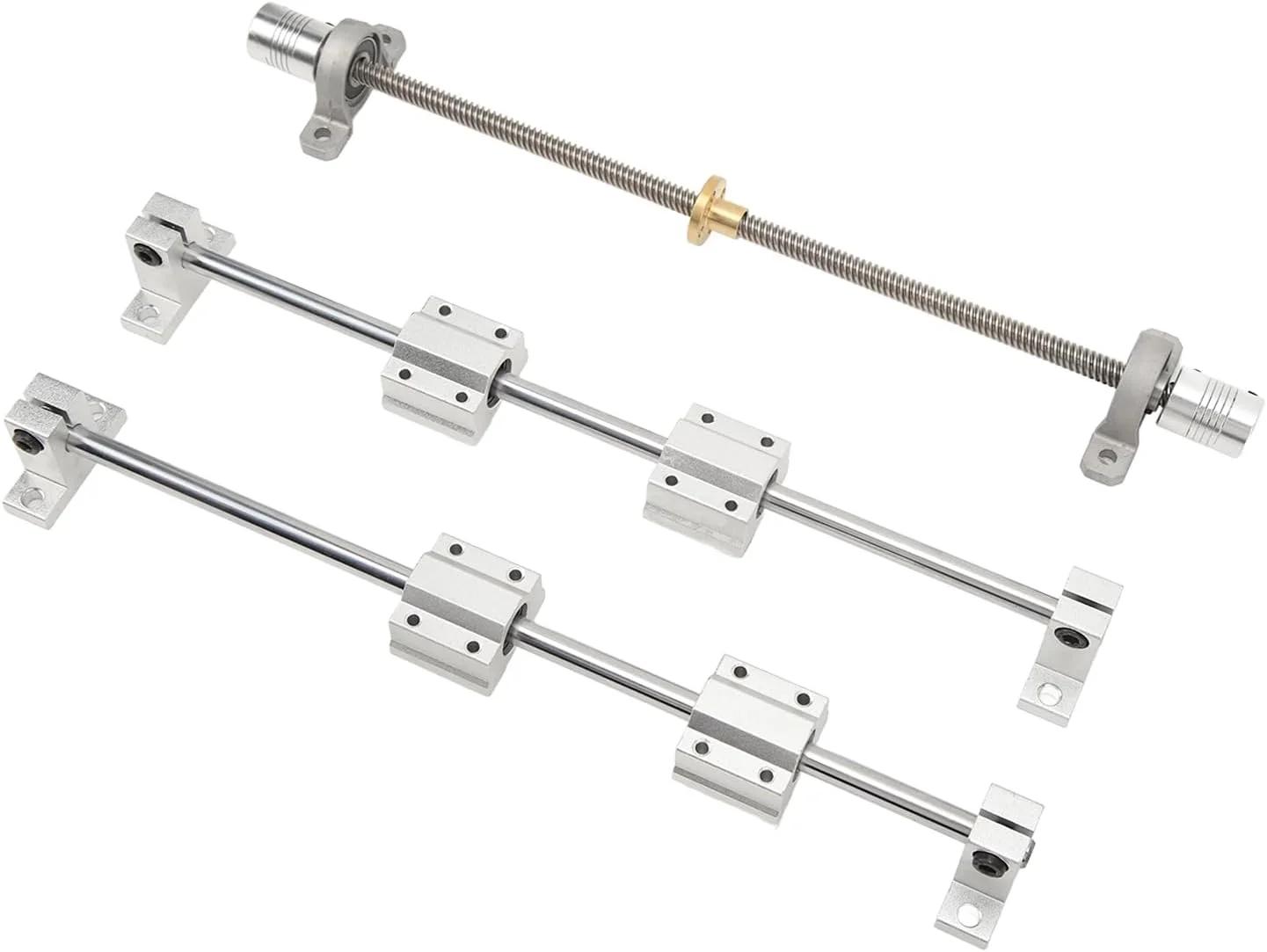 ست بلبرینگ خطی Marhynchus، ریل های خطی، بلبرینگ KP08، کیت قطعات CNC برای تجهیزات الکترونیکی (8-350)