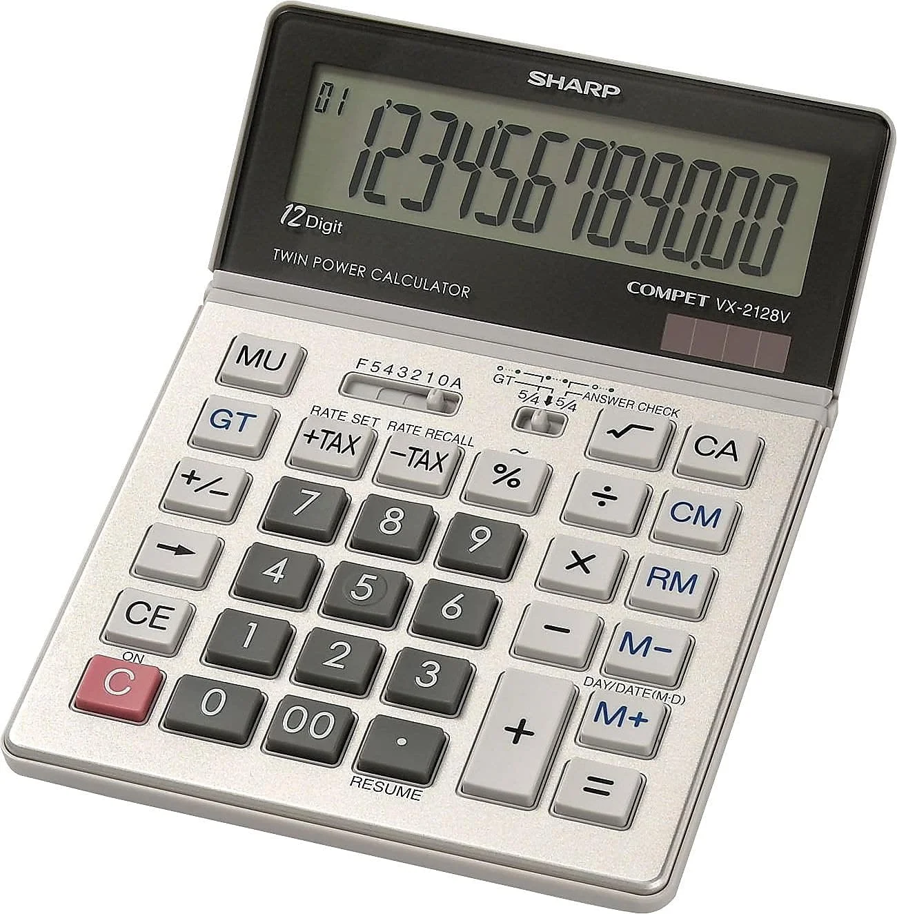 ماشین حساب رومیزی تجاری شارپ مدل SHRVX2128V - Sharp VX2128V